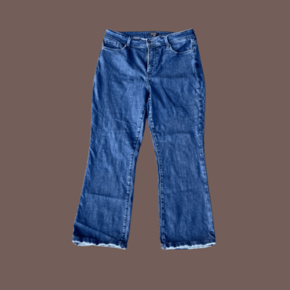 NYDJ Bootcut Jeans | Blue Mid-Rise Denim | Size 12 | Vintage - Picture 1 of 4